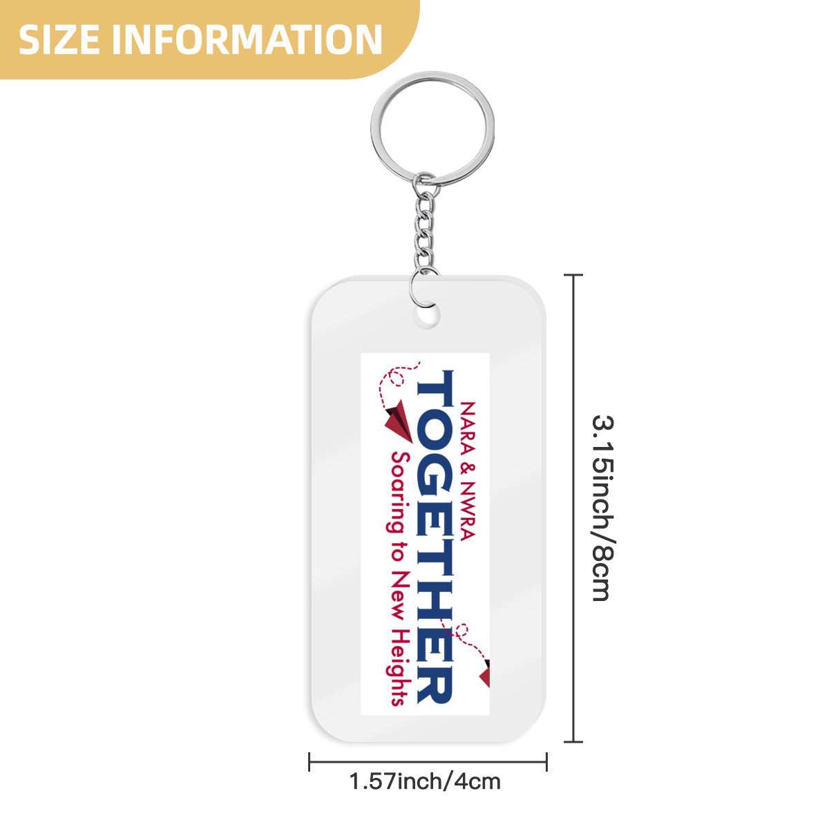 Regulator's Precision Double-Sided Acrylic Keychain - Regulator's Pride - 2024