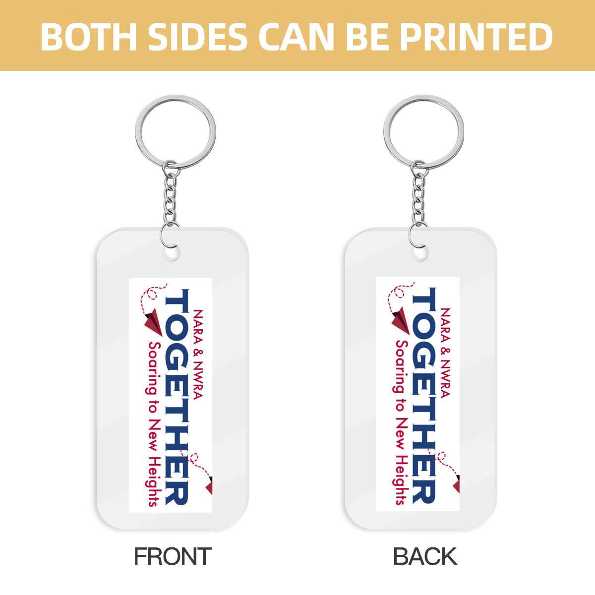 Regulator's Precision Double-Sided Acrylic Keychain - Regulator's Pride - 2024