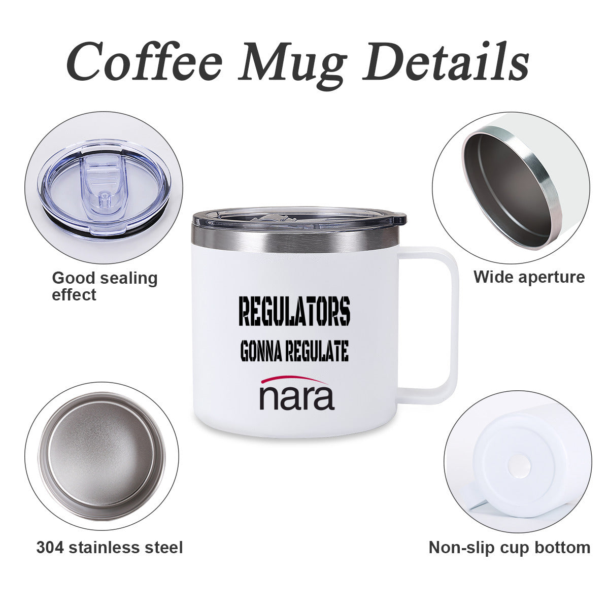 Regulator's Java Juggler Insulated Coffee mug - Regulators Gonna Regulate