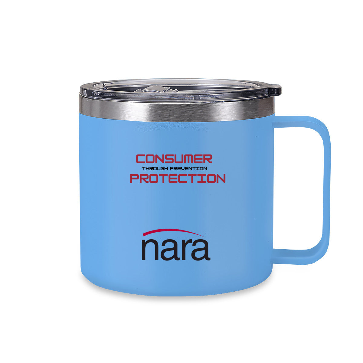 Regulator's Java Juggler Insulated Coffee mug - Consumer Protection Through Prevention