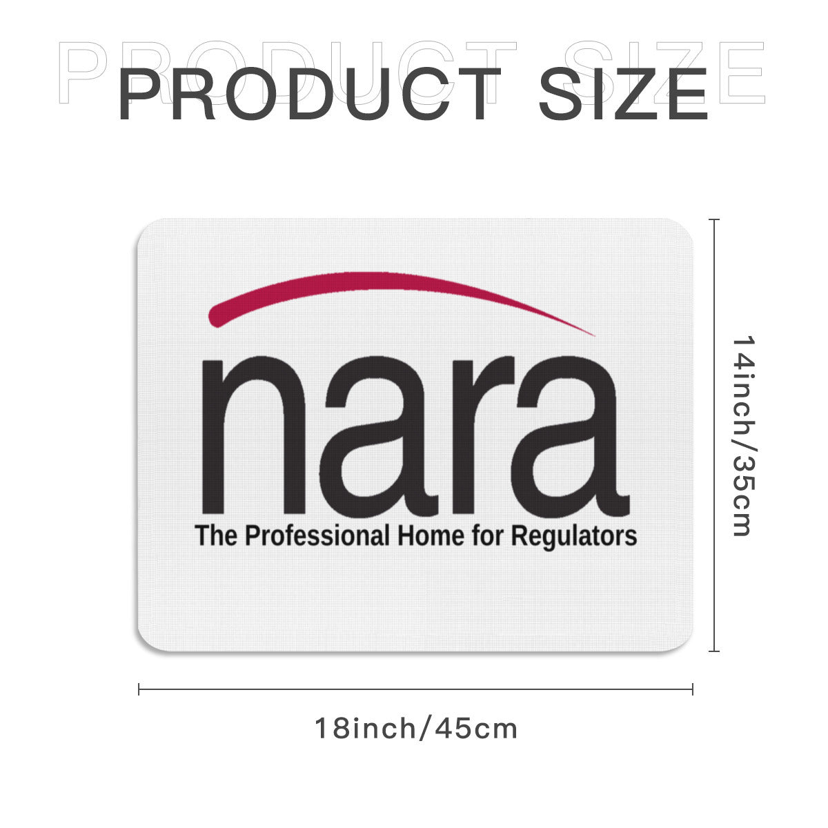 Regulator's Rest Rectangle Mouse Pad - NARA OG