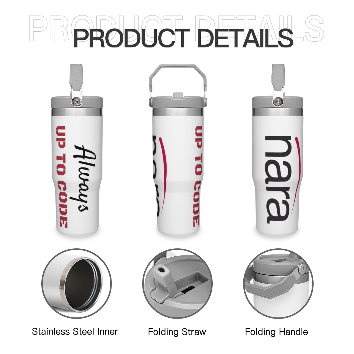 Regulator's Refresh Stainless Steel insulated water bottle - Always up to Code