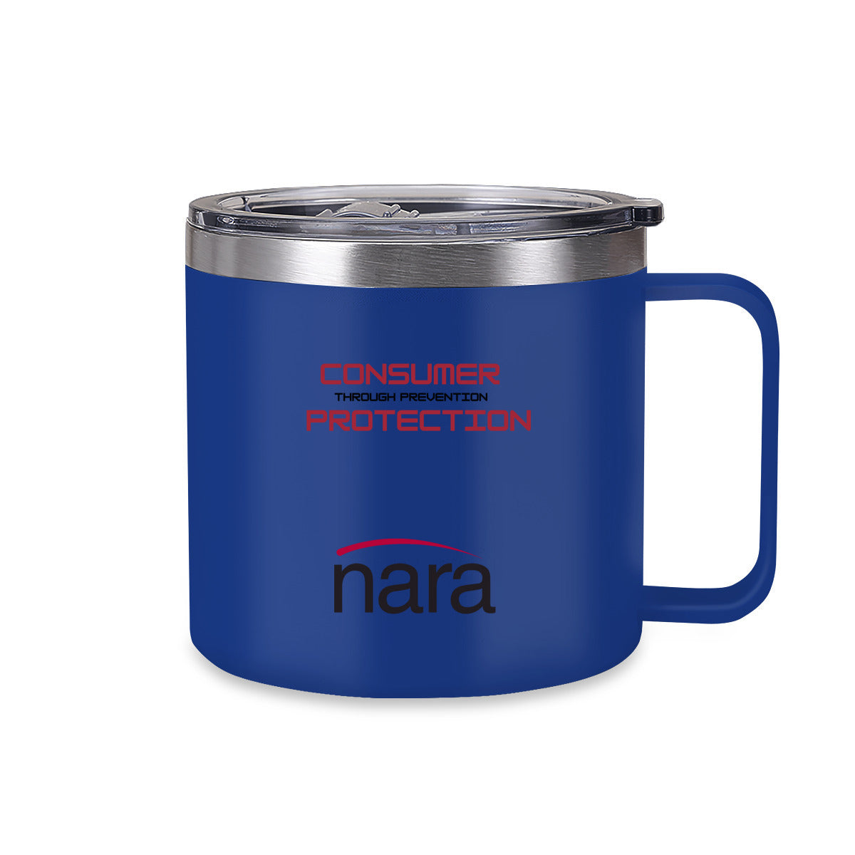 Regulator's Java Juggler Insulated Coffee mug - Consumer Protection Through Prevention