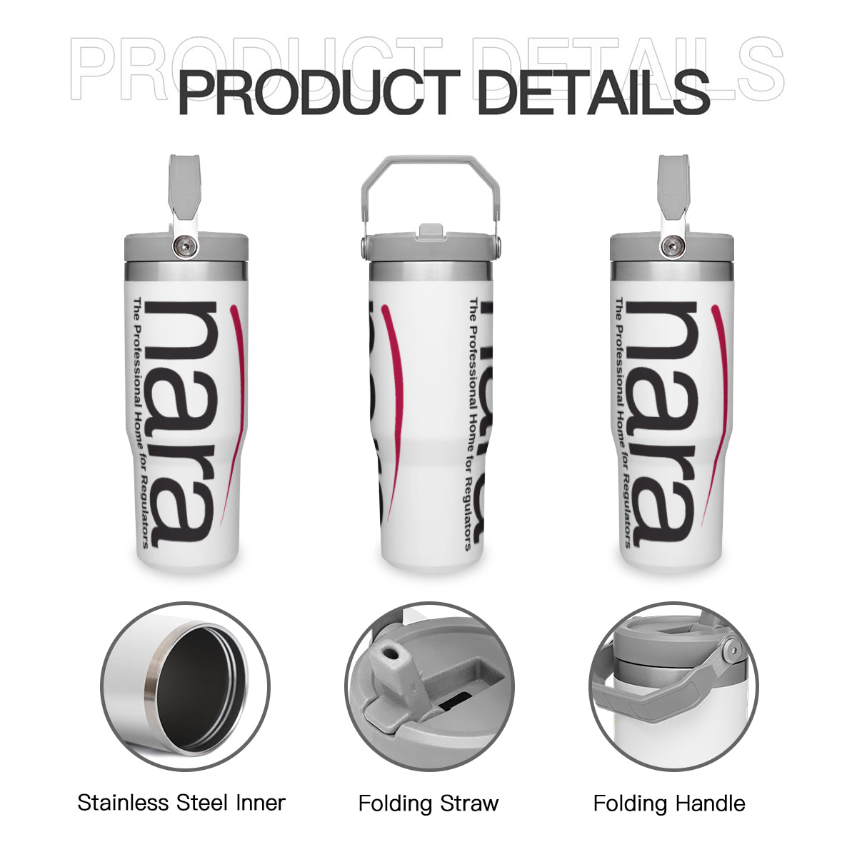 Regulator's Refresh Stainless Steel insulated water bottle - NARA OG