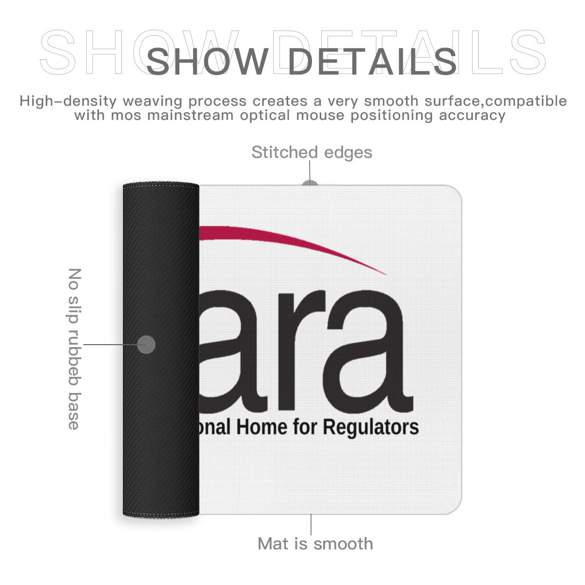 Regulator's Rest Rectangle Mouse Pad - NARA OG