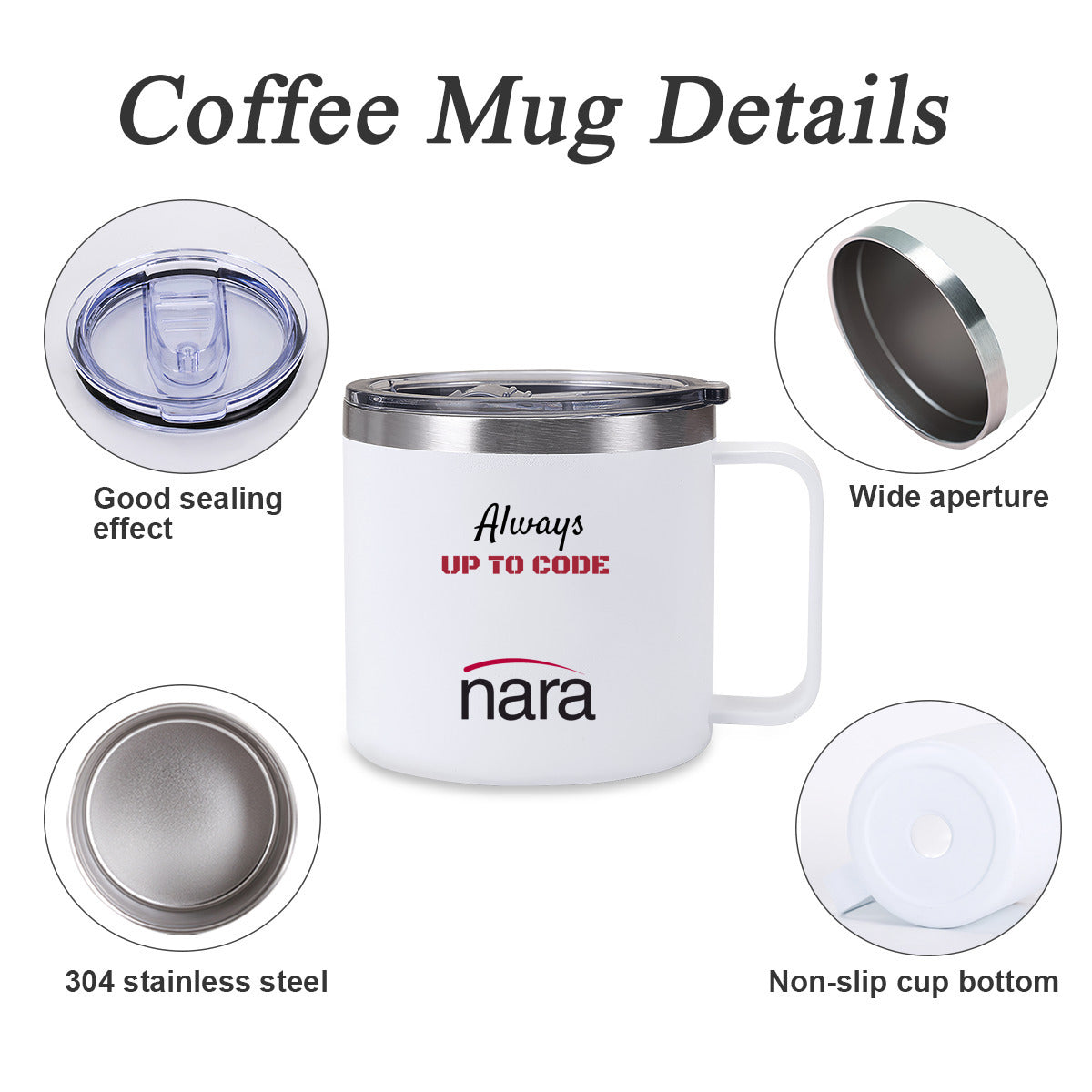 Regulator's Java Juggler Insulated Coffee mug - Always Up to Code