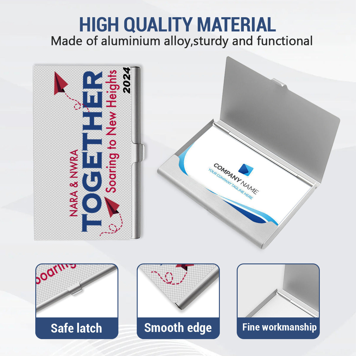 Regulator's Essential Aluminum Alloy Business Card Holder - Regulator's Pride - 2024