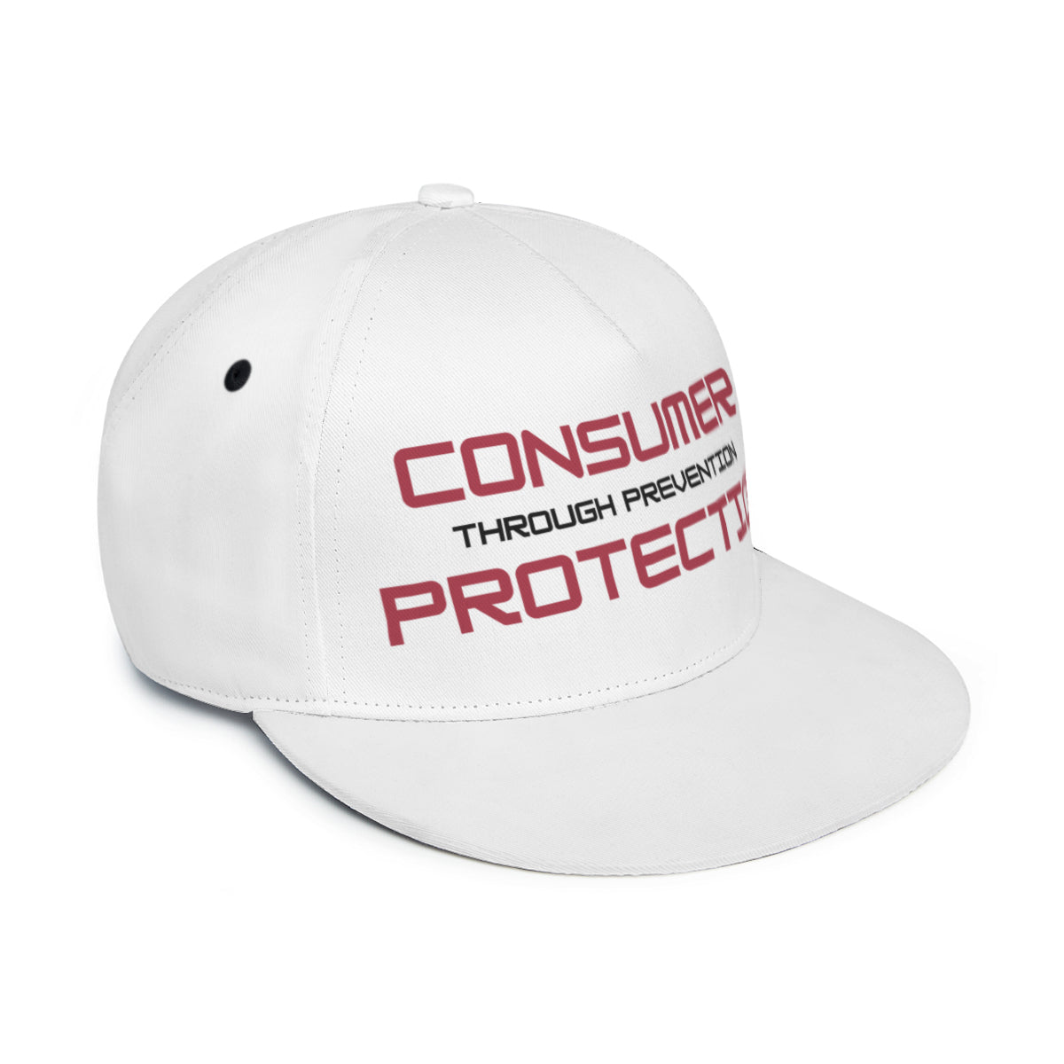 Regulator's Shield Flat Visor Brim Hat - Consumer Protection through Prevention