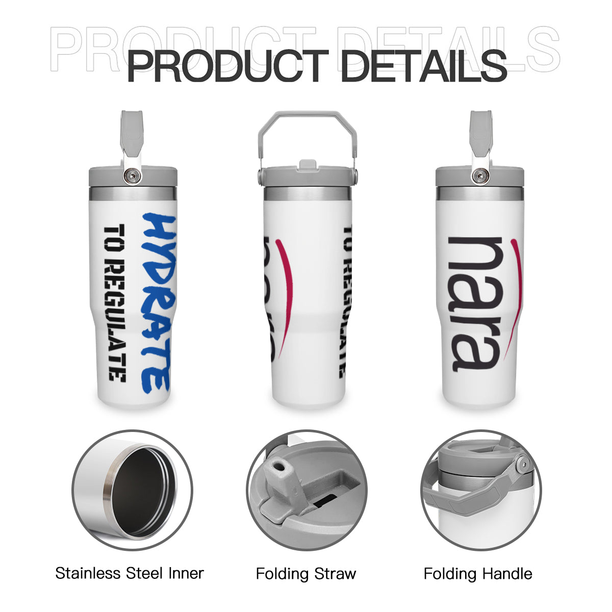 Regulator's Refresh Stainless Steel insulated water bottle - Hydrate to Regulate