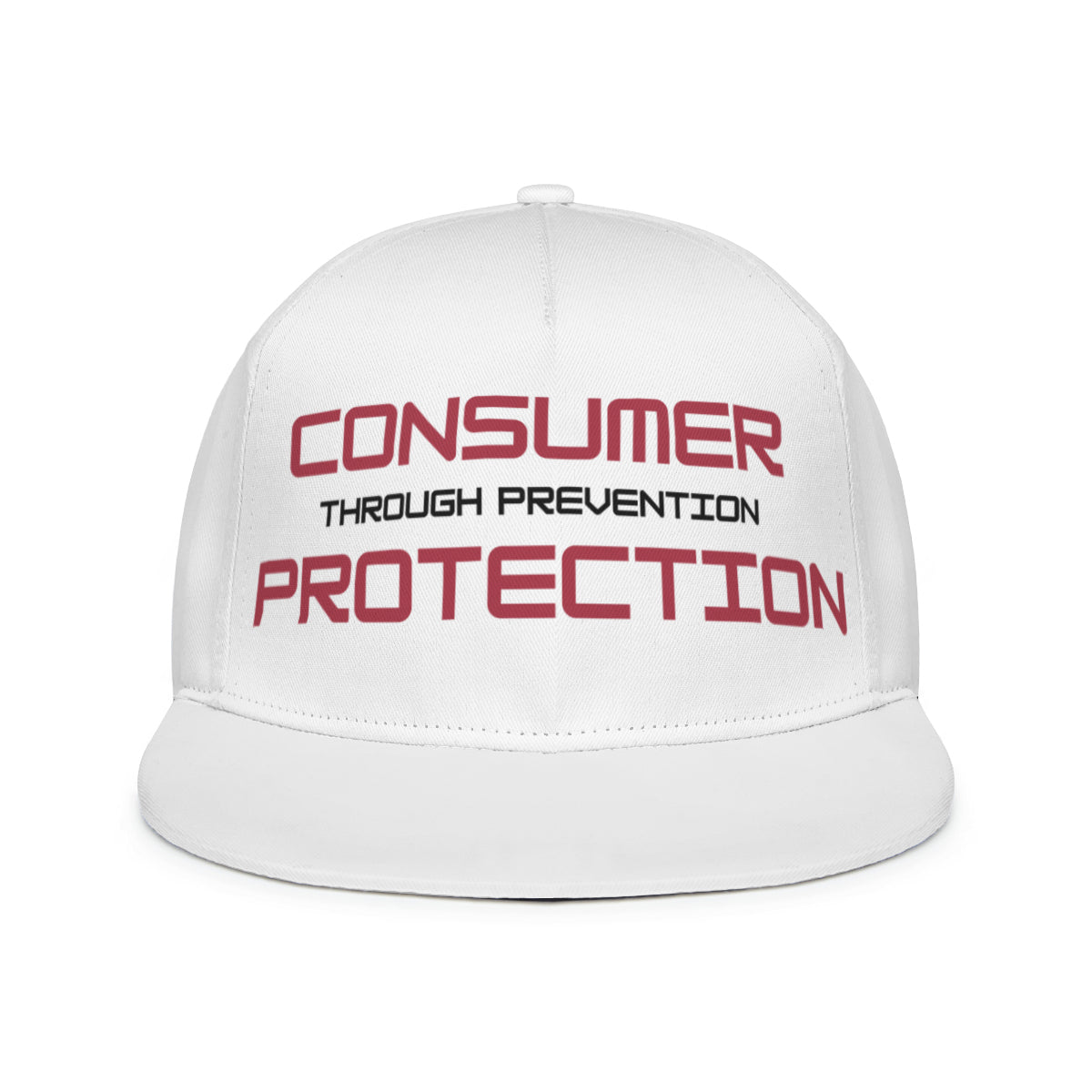 Regulator's Shield Flat Visor Brim Hat - Consumer Protection through Prevention