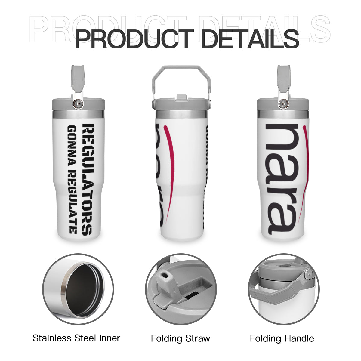 Regulator's Refresh Stainless Steel insulated water bottle - Regulators Gonna Regulate