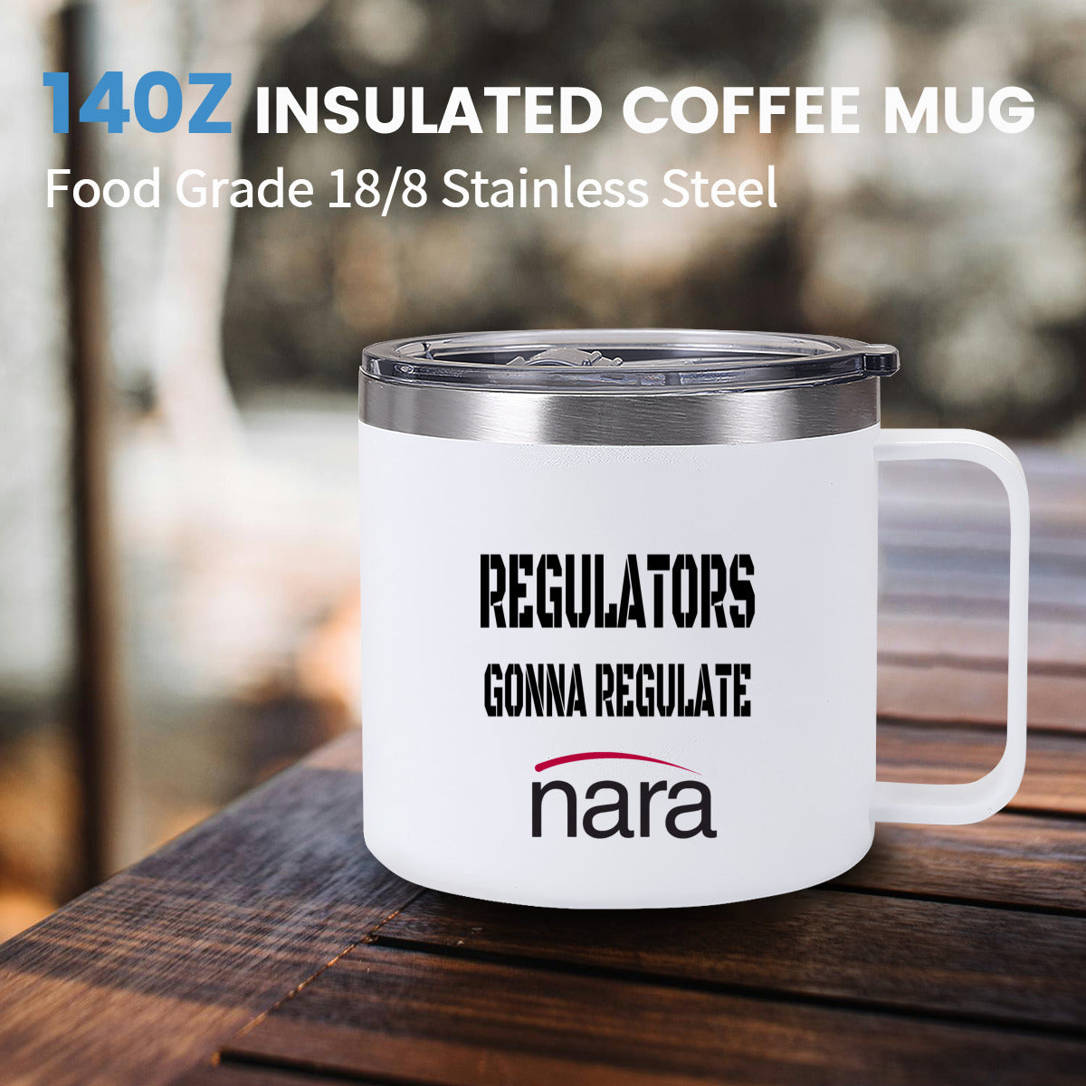 Regulator's Java Juggler Insulated Coffee mug - Regulators Gonna Regulate