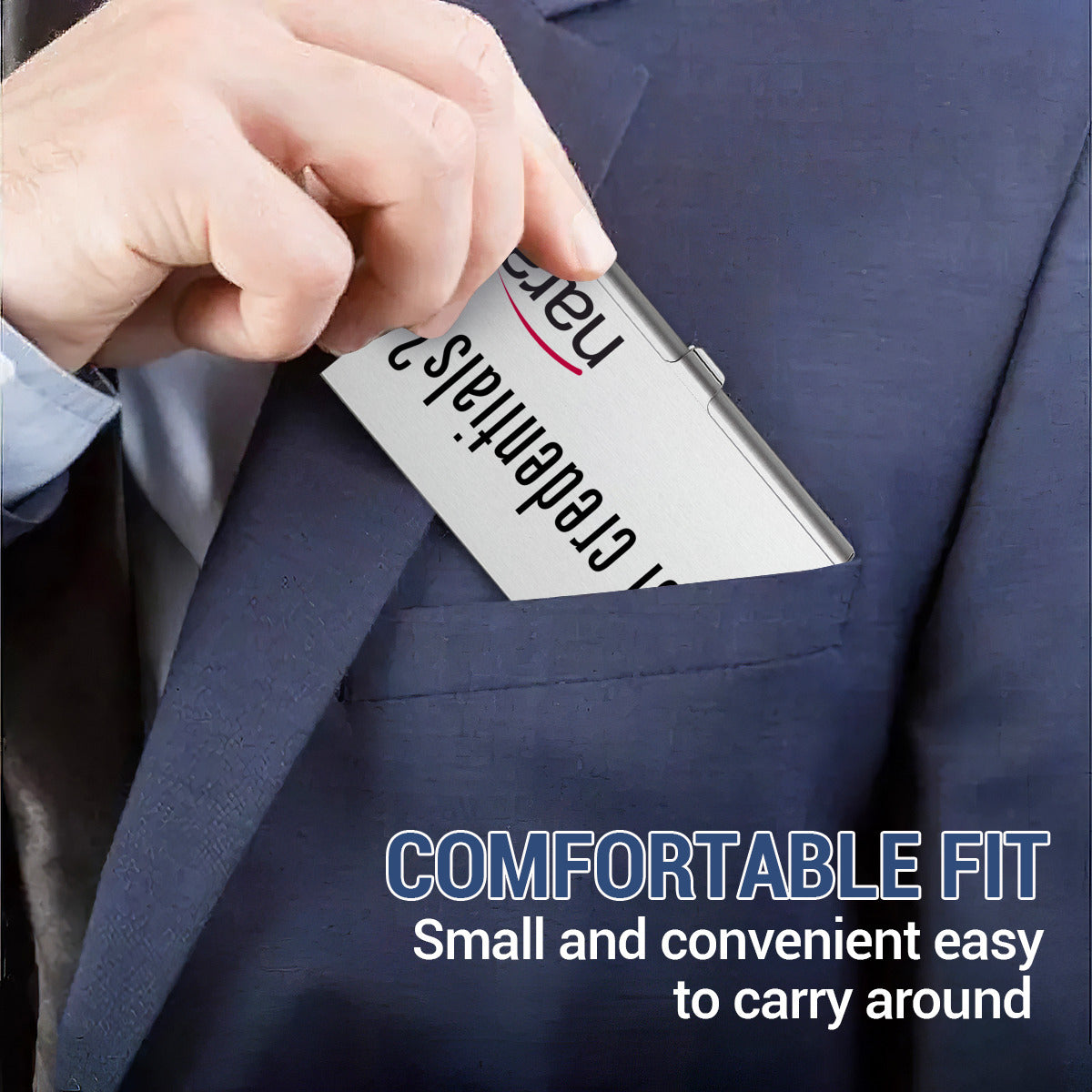 Regulator's Essential Aluminum Alloy Business Card Holder - got credentials?