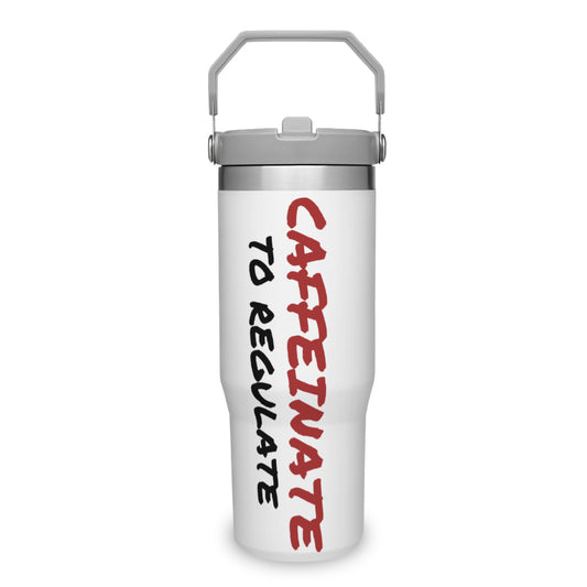 Regulator's Refresh Stainless Steel insulated water bottle - Caffeinate to Regulate