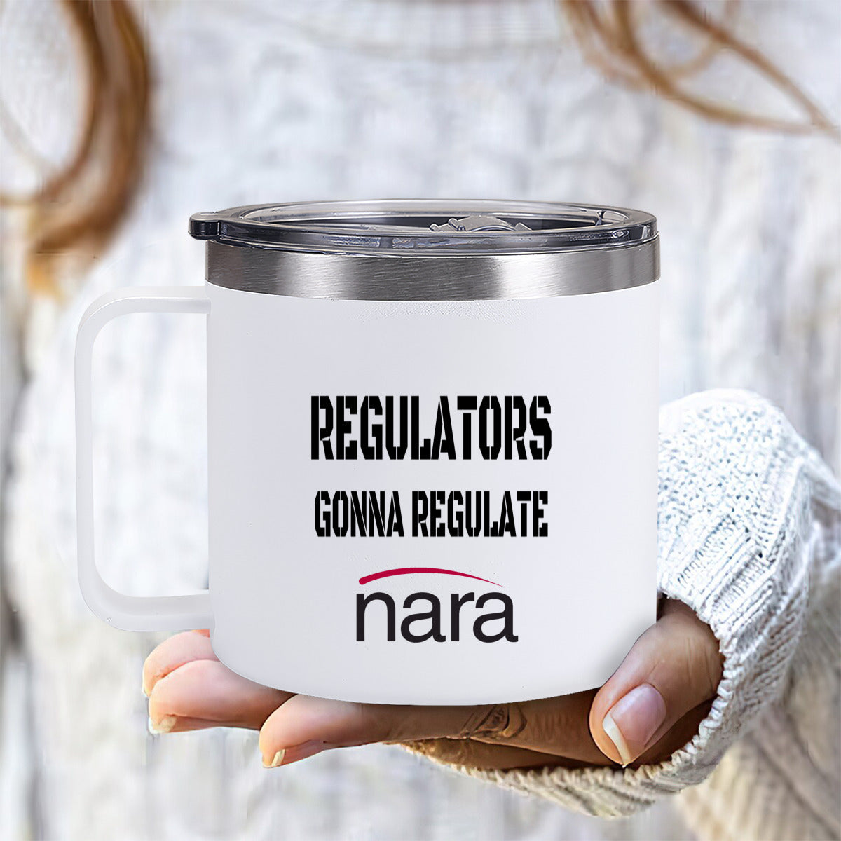 Regulator's Java Juggler Insulated Coffee mug - Regulators Gonna Regulate