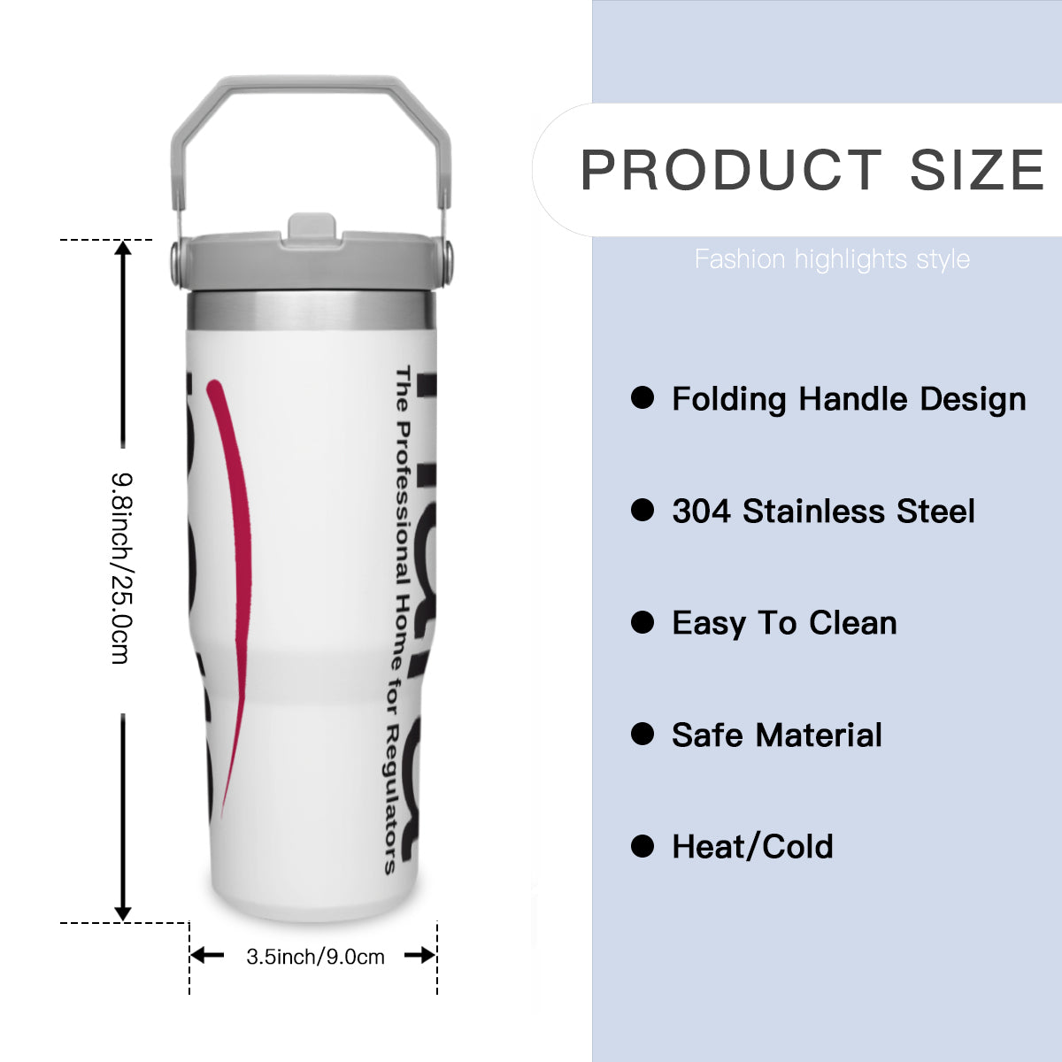 Regulator's Refresh Stainless Steel insulated water bottle - NARA OG