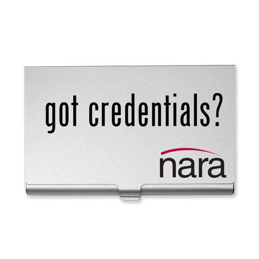 Regulator's Essential Aluminum Alloy Business Card Holder - got credentials?