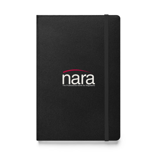 Code Keeper Hardcover bound notebook -  white text - NARA OG