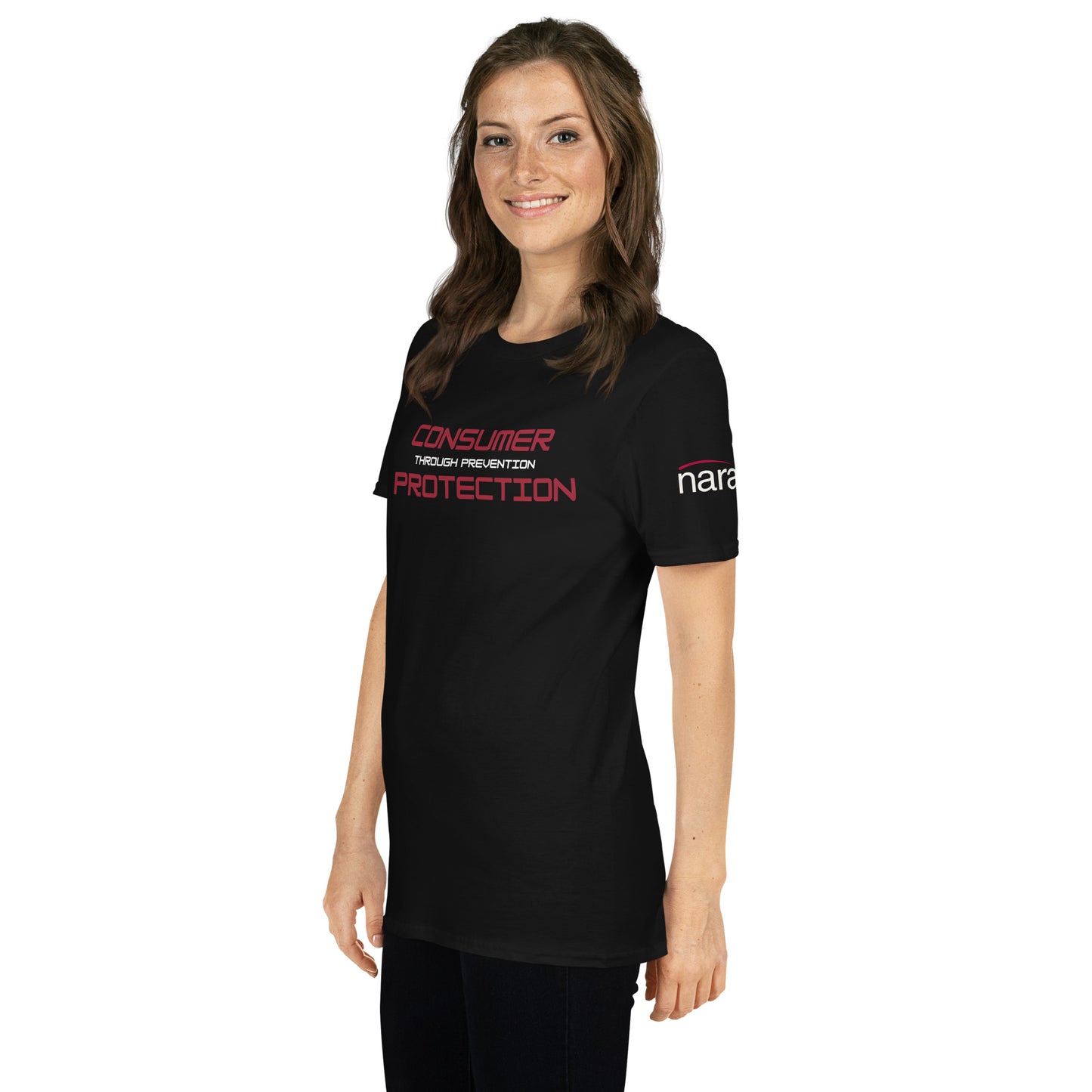 Compliance Commander T-Shirt (W) - white text - Consumer Protection Through Prevention