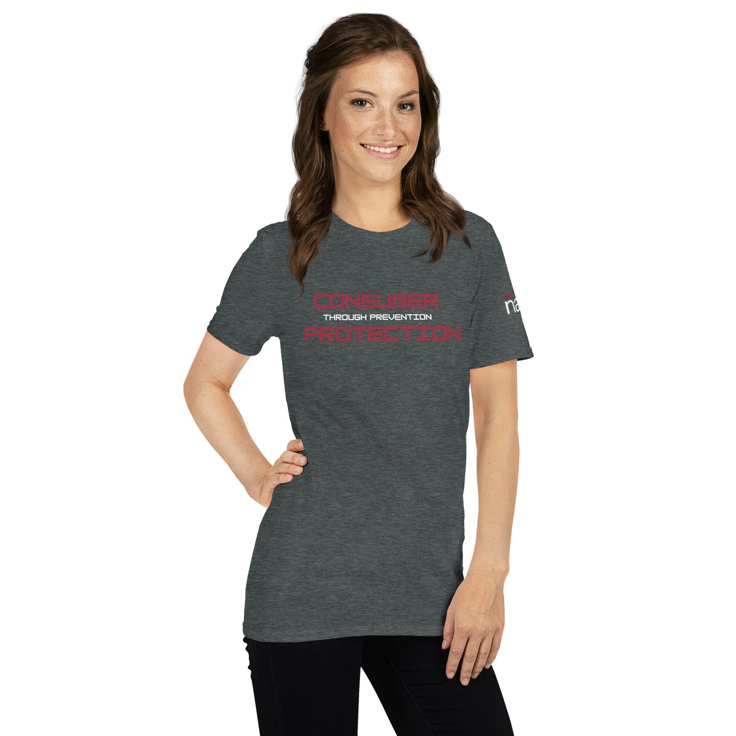 Compliance Commander T-Shirt (W) - white text - Consumer Protection Through Prevention