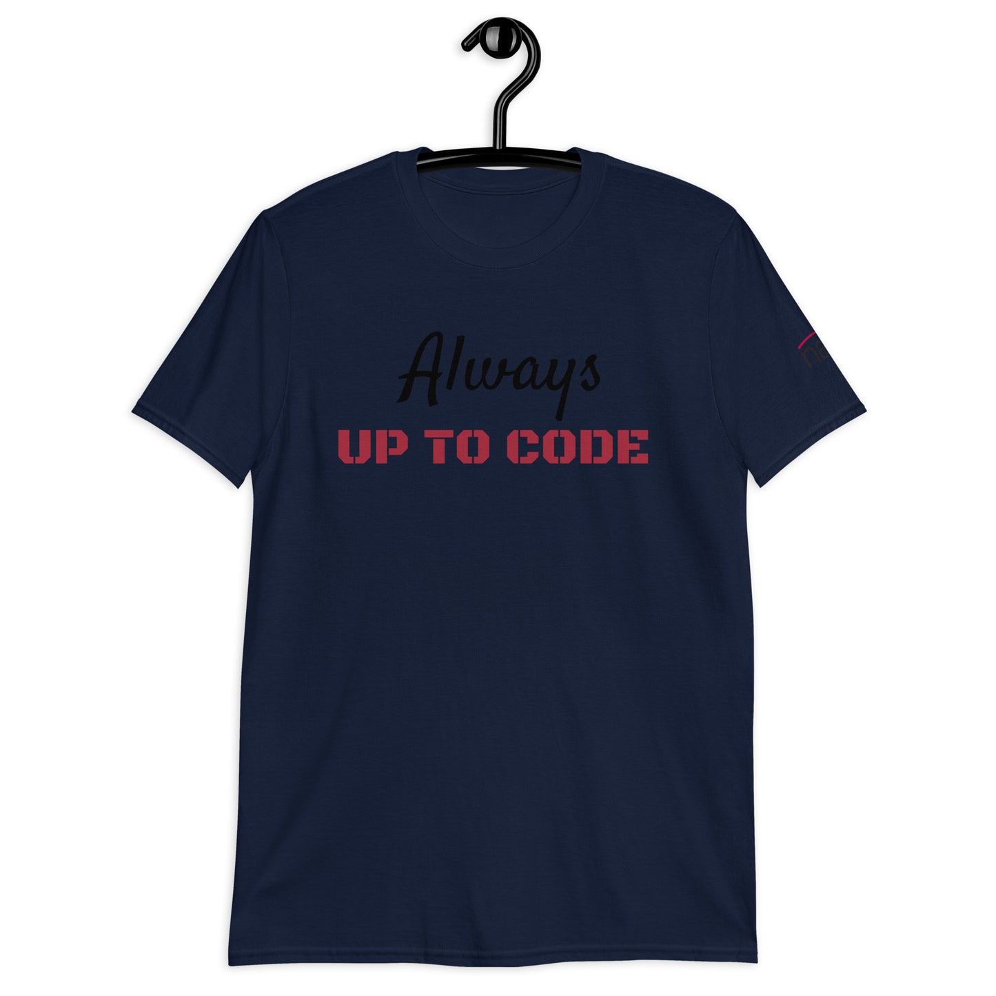 Compliance Commander T-Shirt (W) - black text - Always up to Code