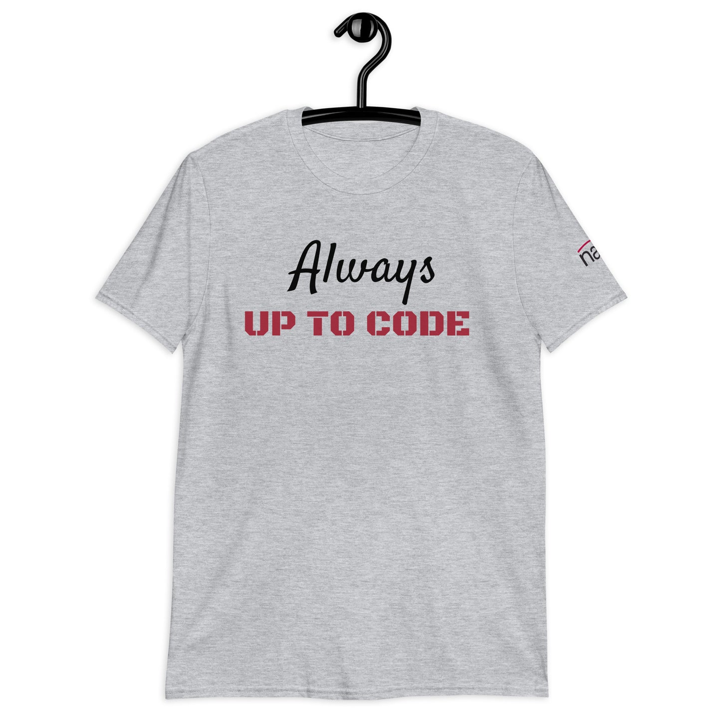 Compliance Commander T-Shirt (W) - black text - Always up to Code