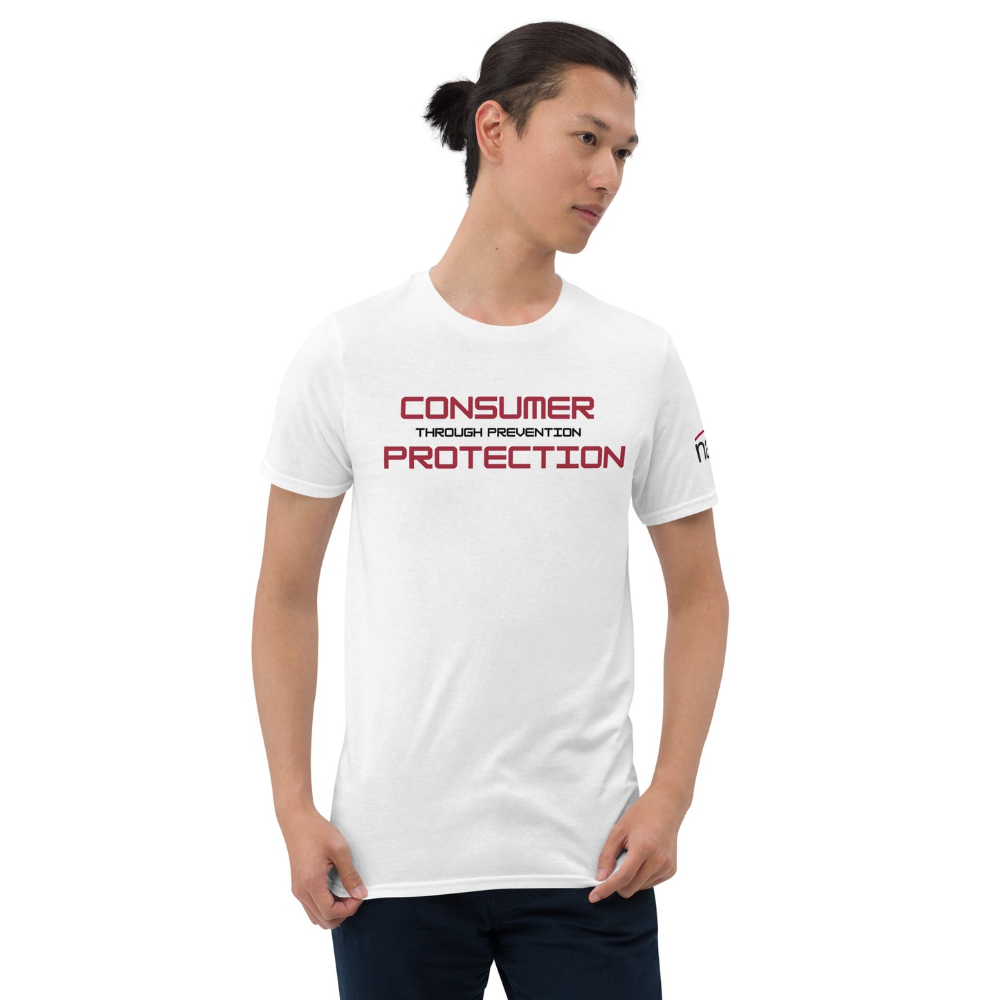 Compliance Commander T-Shirt (M) - black text - Consumer Protection Through Prevention